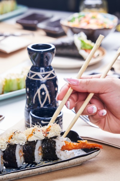 Plato de sushi