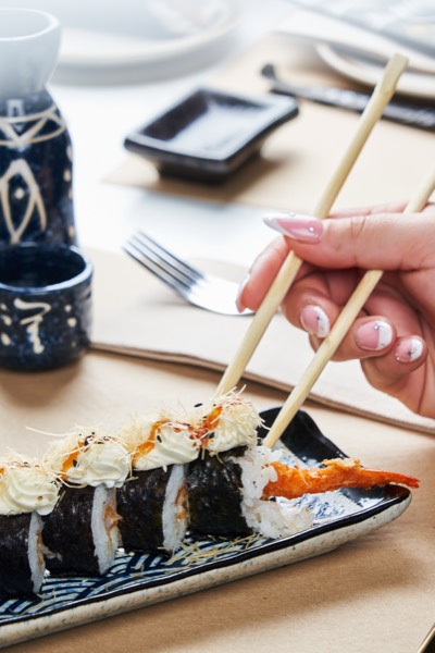 Plato de sushi