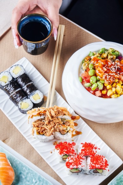 Surtido de sushi de SushiGin